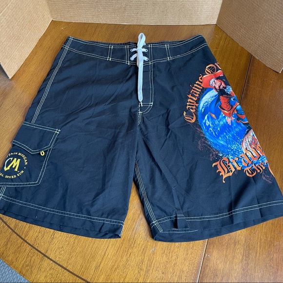 Captain Morgan Board Shorts Swim Wear 